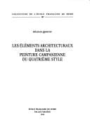 Les éléments architecturaux dans la peinture campanienne du quatrième style
