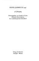 Heine-Jahrbuch