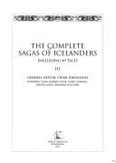 The Complete sagas of Icelanders