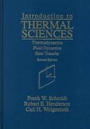 Introduction to thermal sciences