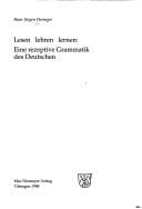 Lesen, lehren, lernen
