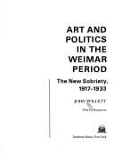 Art and politics in the Weimar period