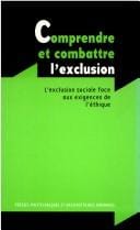 Comprendre et combattre l'exclusion