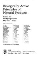 Biologically active principles of natural products