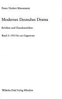 Modernes deutsches Drama