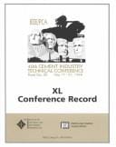 1998 IEEE/PCA Cement Industry Technical Conference : XL conference record