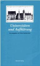 Universitäten und Aufklärung