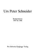 Urs Peter Schneider