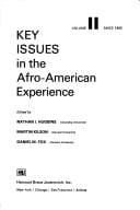 Key issues in the Afro-American experience