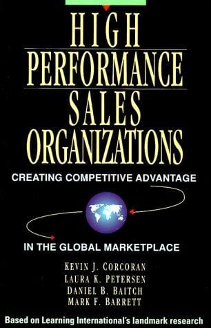 High performance sales organizations