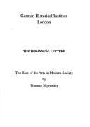 The rise of the arts in modern society