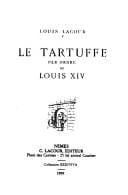 Le Tartuffe par ordre de Louis XIV