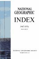 National geographic index, 1947-1976 inclusive