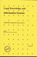 Legal knowledge and information systems