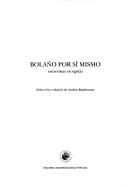 Bolaño por sí mismo