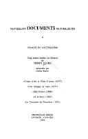 Visages du naturalisme