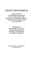 Exodus professorum