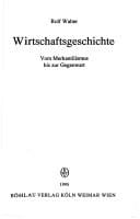 Wirtschaftsgeschichte