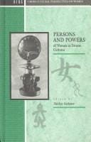 Persons and powers of women in diverse cultures