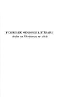 Figures du mensonge littéraire