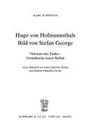 Hugo von Hofmannsthals Bild von Stefan George