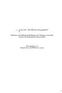 Im Reiche des Wissens cavalieremente?: H olderlins, Hegels und Schellings Philosophiestudium an der Universit at T ubingen