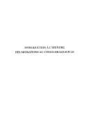 Introduction à l'histoire des migrations au Congo-Brazaville