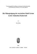 Die Münzprägung der mysischen Stadt Germe in der römischen Kaiserzeit