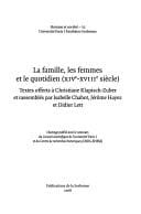 La famille, les femmes et le quotidien