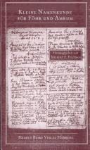 Kleine Namenkunde für Föhr und Amrum