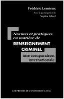 Normes/pratiques matière renseignements
