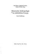 Historische Anthropologie im s ud ostlichen Europa