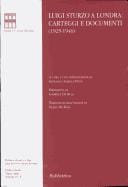 Luigi Sturzo a Londra