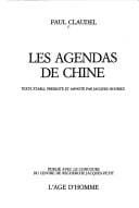 Les Agendas de Chine