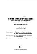 Partiti e movimenti politici fra Otto e Novecento