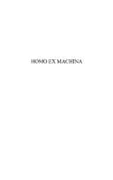 Homo ex machina
