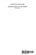 "Reichtum ist gut, ist er ohne Schuld" (Sir 13,24)