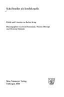 Schriftsteller als Intellektuelle