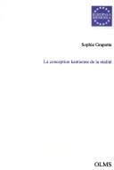 La conception kantienne de la realite