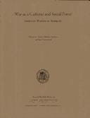 War as a cultural and social force