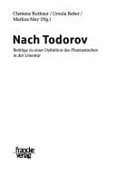 Nach Todorov: Beitr age zu einer Definition des Phantastischen in der Literatur