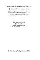 Wege mystischer Gotteserfahrung