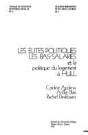 Les élites politiques