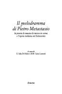 Il melodramma di Pietro Metastasio