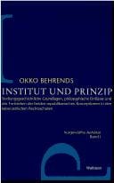 Institut und Prinzip