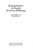 Kriegsgefangene im Europa des Ersten Weltkriegs