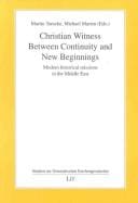 Christian witness between continuity and new beginnings