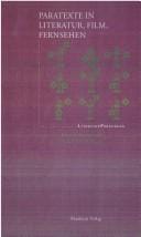 Paratexte in Literatur, Film, Fernsehen (Literaturforschung) (German Edition)