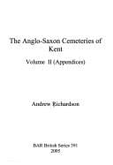 ANGLO-SAXON CEMETERIES OF KENT