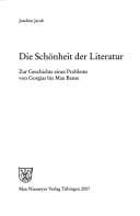 Die Schönheit der Literatur